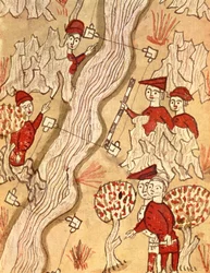 Surveying a river, from 
